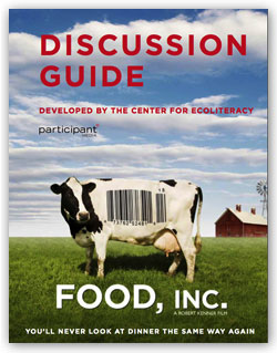 Food Inc Discussion Guide cover