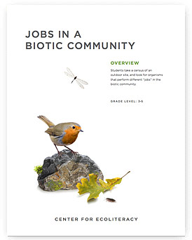 Jobs in a Biotic Community