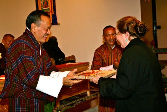 Bhutan Prime Minister Jigmi Y. Thinley - photo by James Tyler Bhutan Prime Minister Jigmi Y. Thinley - photo by James Tyler