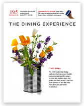 RSL The Dining Experience RSL The Dining Experience