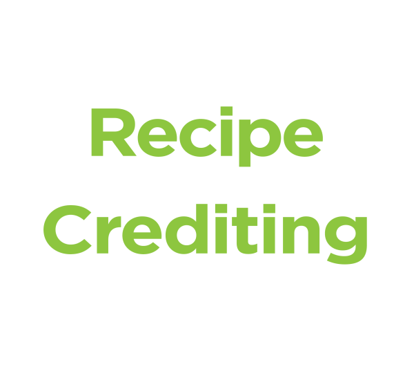 recipe crediting