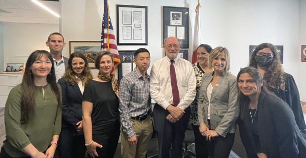 Center for Ecoliteracy staff and partners with Senator Laird 